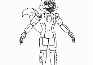 Funtime Foxy Coloring Pages Coloring Pages Fnaf World Inspirational Print Foxy Five Nights at