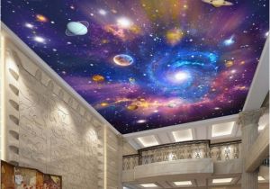 Galaxy Mural Diy Beibehang Custom Wallpaper Home Decoration Murals Vast Universe