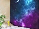 Galaxy Mural Diy Galaxy Wall Mural 13 X9 $54 Trying to Think Of Cool Wall Decor