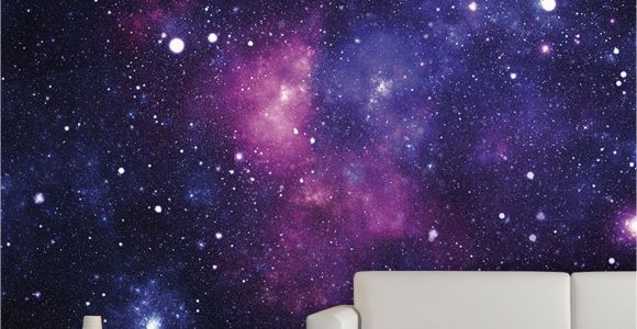 Galaxy Mural Diy Galaxy Wall Mural 13 X9 $54 Trying to Think Of Cool Wall Decor