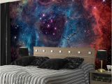 Galaxy Mural Diy Gorgeous Galaxy Wallpaper Nebula Wallpaper Custom 3d Wall