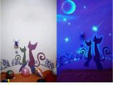 Galaxy Wall Mural Diy Glow In the Dark Paint Wall Murals