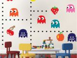 Game Room Wall Murals Pac Man Wall Decal Video Game Wall Decal Murals Kids Bedroom Diy