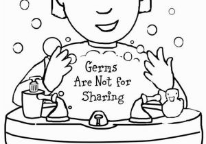 Game Shakers Coloring Pages Free Printable Coloring Page to Teach Kids About Hygiene Germs are