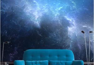 Gaming Wall Murals Uk Night Sky with Nebula Wall Mural