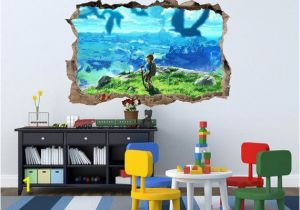 Gaming Wall Murals Uk Zelda Decal Poster Legend Of Zelda Zelda Prints Vinyl Art