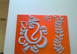 Ganesha Mural Wall Art Ganesha Shilpkar Clay