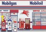 Garage Scene Wall Murals Details About Mobil Gas Station Scene Pegasus Wall Mural Sign Banner Garage Art 10 X 20