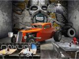 Garage Wall Mural Wallpaper Garage Car Wallpaper Wall Giftwatches Co