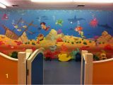 Garden Scene Wall Murals Kids Playroom Underwater Wall Mural theme