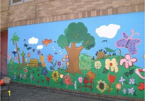 Garden Wall Mural Ideas Pin by Debbie Stanger On Arty Ideas