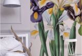 Garden Wall Murals Uk Iris Xiphium Mural New York Botanical Garden From £60 Per