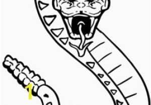 Garter Snake Coloring Page Realistic Cobra Coloring Page