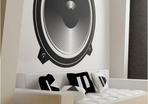 Gathering Place Wall Mural Audio Speaker Wall Decal Music Studio Wall Rock Hiphop Dj