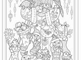 Gel Pen Coloring Pages Creative Haven Creative Christmas Coloring Book Adult