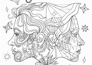 Gemini Coloring Pages Pin by Muse Printables On Adult Coloring Pages at Coloringgarden