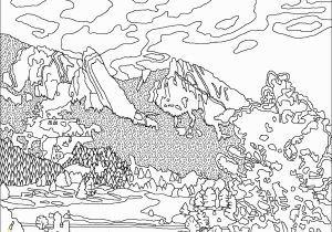 Geology Coloring Pages Mountain Coloring Pages Cool Coloring Pages