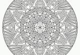 Geometric Mandala Coloring Pages Free Advanced Mandala Coloring Pages Printable Download