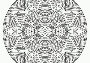 Geometric Mandala Coloring Pages Free Advanced Mandala Coloring Pages Printable Download