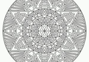 Geometric Mandala Coloring Pages Free Advanced Mandala Coloring Pages Printable Download