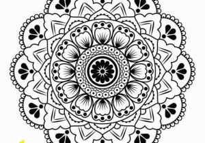 Geometric Mandala Coloring Pages Mandala Petals Stencils