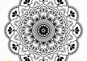 Geometric Mandala Coloring Pages Mandala Petals Stencils