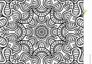 Geometric Mandala Coloring Pages Vector Indian Mandala Background Stock Image