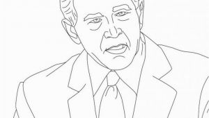 George W Bush Coloring Page 13 Inspirational George W Bush Coloring Page