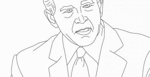 George W Bush Coloring Page 13 Inspirational George W Bush Coloring Page