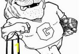 Georgia Bulldogs Coloring Pages 12 Best Uga Printables Images