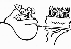 Georgia Bulldogs Coloring Pages Uga Birthday Dawg Coloring Sheet Printable