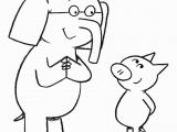 Gerald and Piggie Coloring Pages Elephant and Piggie Coloring Page Coloring Pages Pinterest