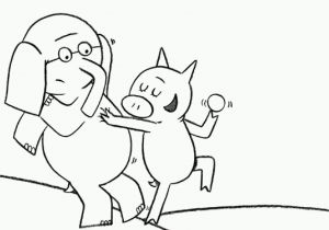 Gerald and Piggie Coloring Pages Elephant and Piggie Coloring Pages Elephant and Piggie Coloring
