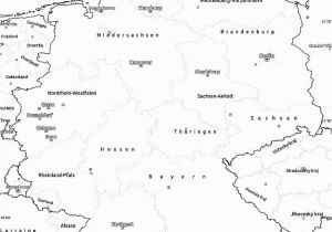 Germany Map Coloring Page Germany Map Printable 5