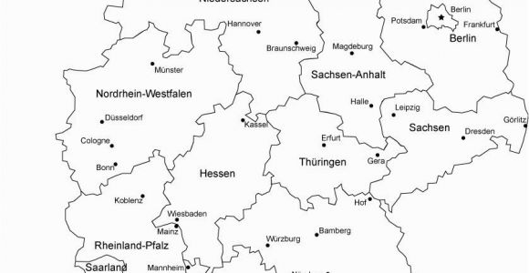 Germany Map Coloring Page Germany Printable Blank Map Bonn Berlin Europe Royalty Free