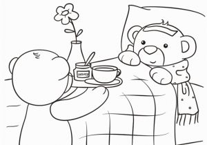 Get Well soon Printable Coloring Pages Get Well soon Coloring Page