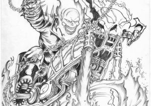 Ghost Rider Coloring Pages Ghost Rider Coloring Page