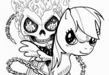 Ghost Rider Coloring Pages Ghost Rider Riding My Little Pony Coloring Page
