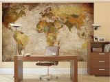 Giant Scenic Wall Mural Details About Vintage World Map Wallpaper Mural Giant