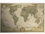 Giant Treasure Map Wall Decoration Mural Vintage World Map Wall Stickers Home Decor Art Wallpaper