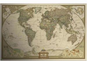 Giant Treasure Map Wall Decoration Mural Vintage World Map Wall Stickers Home Decor Art Wallpaper