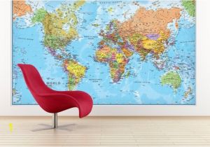 Giant Wall Map Mural 37 Eye Catching World Map Posters You Should Hang Your