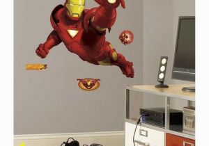 Giant Wall Murals Ebay New Giant Iron Man Wall Decals Boys Ironman Bedroom Stickers