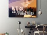 Giant Wall Murals Groupon Work until You No Longer Need to Introduce Yourself Framed Canvas Wall