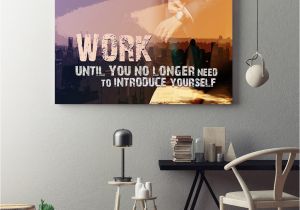 Giant Wall Murals Groupon Work until You No Longer Need to Introduce Yourself Framed Canvas Wall
