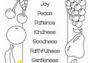 Gift Of the Holy Ghost Coloring Page Fruit the Spirit Crafts