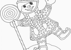 Gingerbread Girl Coloring Pages Printable â 24 Gingerbread Girl Coloring Page In 2020