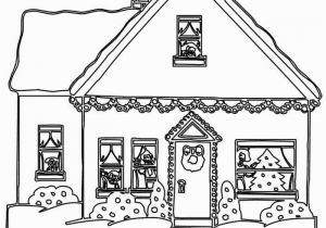 Gingerbread House Coloring Pages Beautiful Gingerbread House Coloring Pages Coloring Pages
