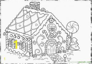 Gingerbread House Coloring Pages Pdf Candy Coloring Pages for Gingerbread House Mormon Gingerbread House