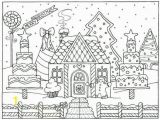 Gingerbread House Coloring Pages Pdf Gingerbread House Coloring Page Outstanding Gingerbread House